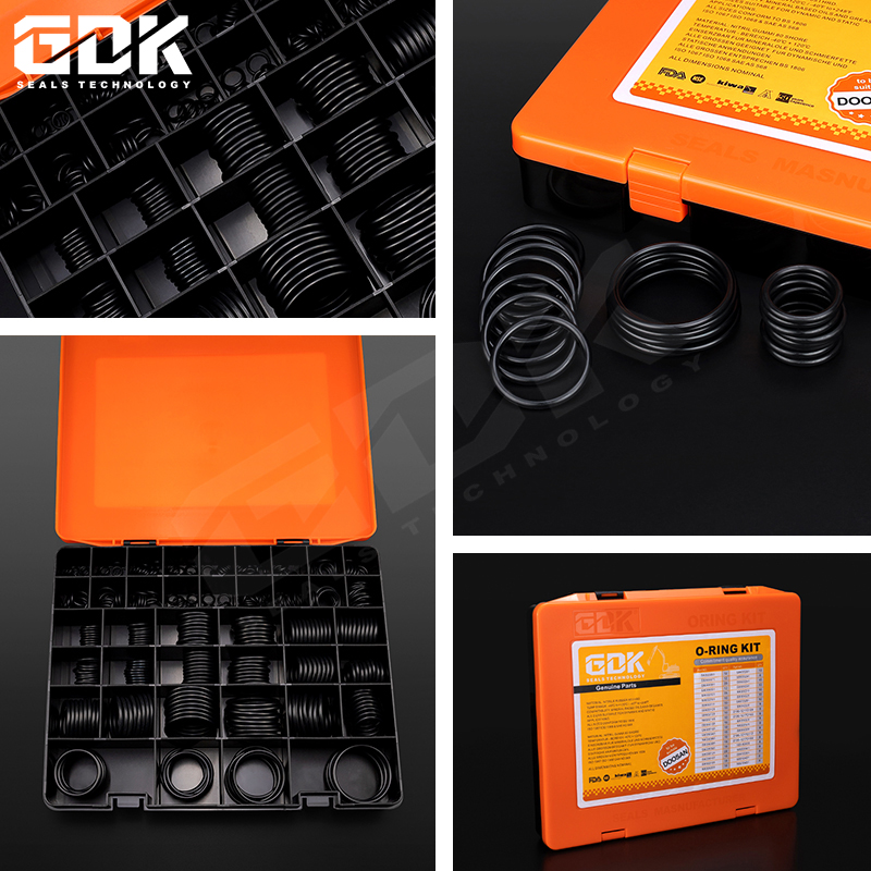 Hydraulic Rubber Seal Dosan Excavator O-Ring Kit Box 
